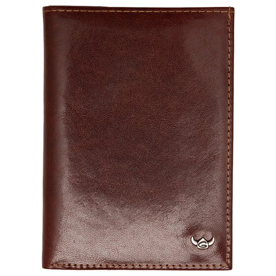 Golden Head Carnet de identidad de Colorado Funda de cuero RFID 8,5 cm