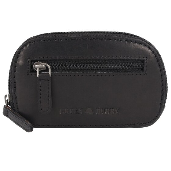 Greenburry Pure Black Cartera de llaves Piel 12 cm