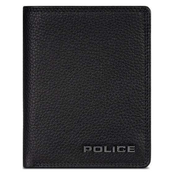 Police Cartera RFID de piel 9,5 cm desplegable