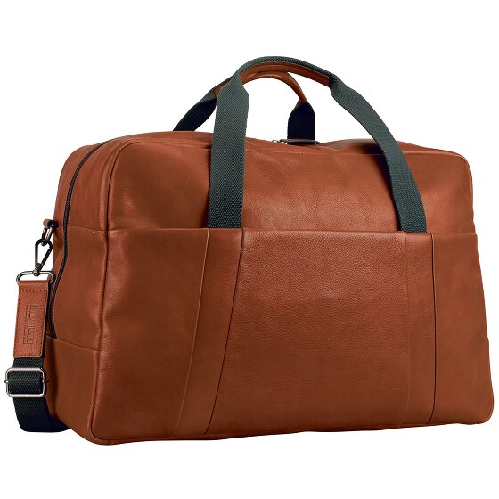 Leonhard Heyden Hamburg Bolsa de viaje Weekender Piel 52 cm