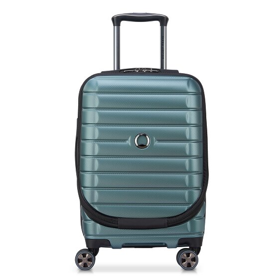 Delsey Paris Trolley de cabina Shadow 5.0 de 4 ruedas Compartimento para portátil de 55 cm con pliegue de expansión