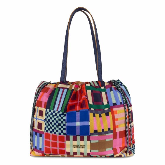 Oilily Tartan Tape Skar Bolsa de compras 36 cm