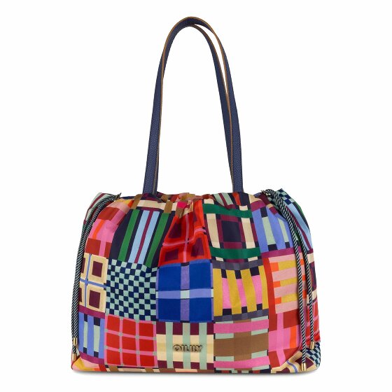 Oilily Tartan Tape Skar Bolsa de compras 36 cm