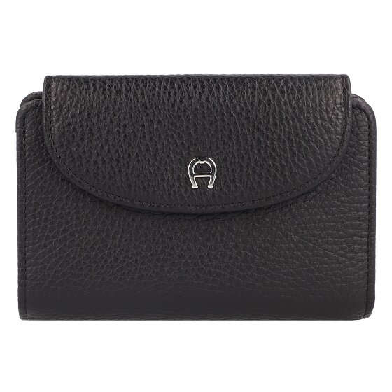 AIGNER Cartera Bloqueo RFID Piel natural 14 cm