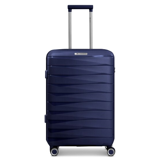 Franky London 4 ruedas Carrito M 65 cm con pliegue de expansión