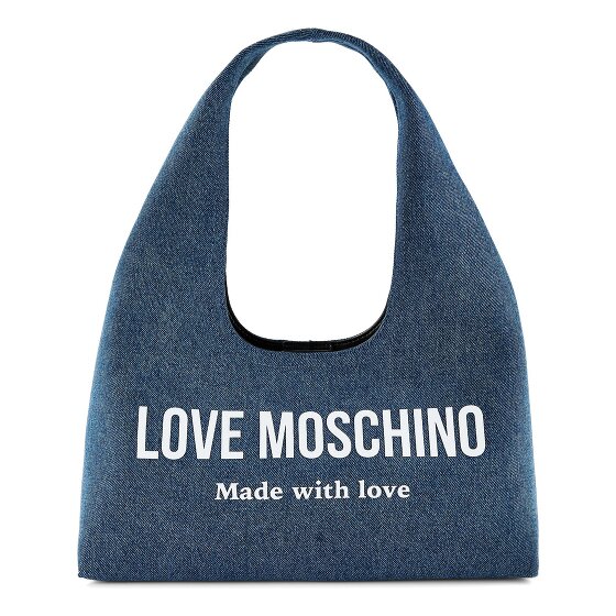 Love Moschino Denim Signature Love Bolsa de hombro 34 cm