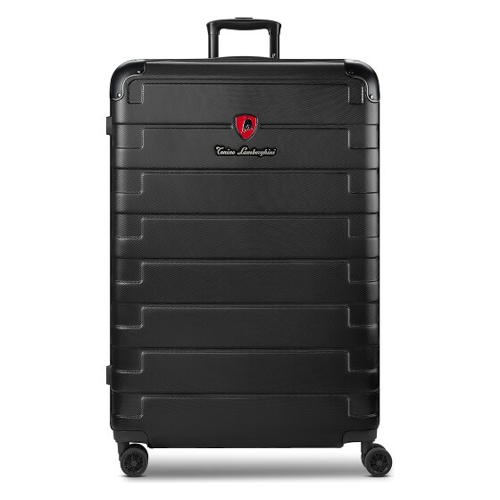 Tonino Lamborghini Trolley Milano de 4 ruedas XL 83 cm tamaño especial con pliegue extensible