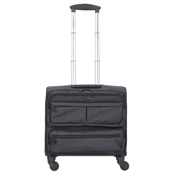 Lightpak Ronney Trolley de negocios de 4 ruedas Compartimento para portátil de 45 cm