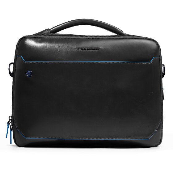 Piquadro Blue Square Maletín Piel natural 39 cm Compartimento para laptop