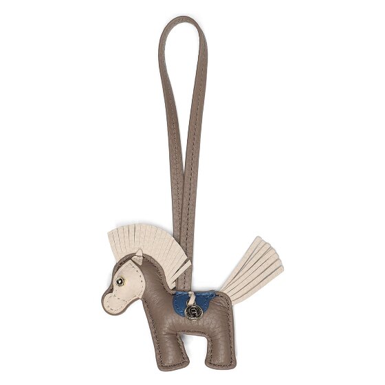 AIGNER Bolsa de moda etiqueta de cuero 11 cm