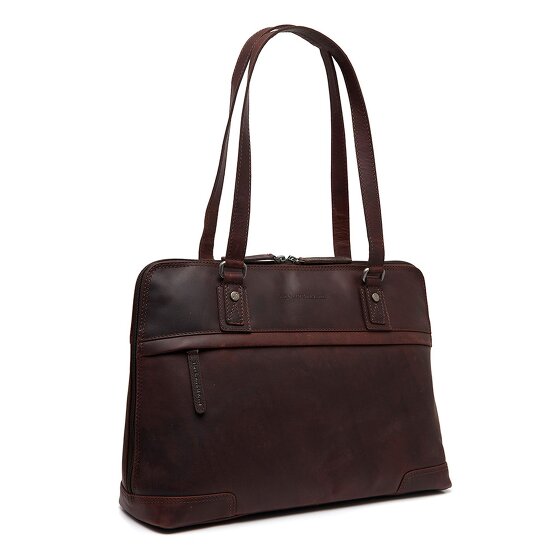 The Chesterfield Brand Branson Bolsa de hombro Piel 37 cm Compartimento para el portátil