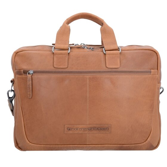 The Chesterfield Brand Wax Pull Up Maletín Piel 40 cm Compartimento para el portátil