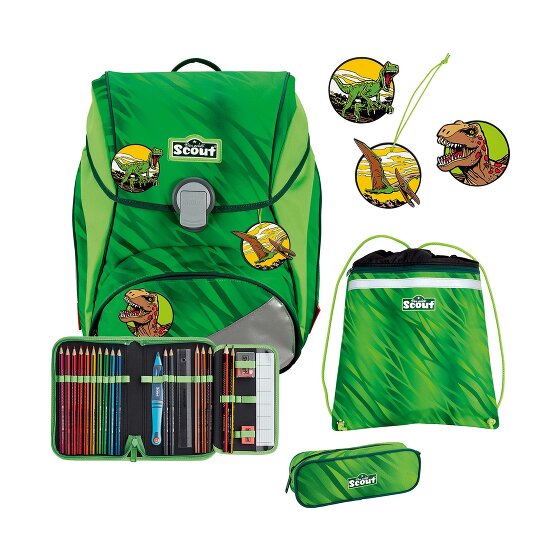 Scout Alpha Juego de mochilas escolares 4 piezas