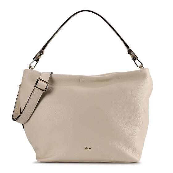 abro Ebony Bolsa de hombro Piel natural 38 cm