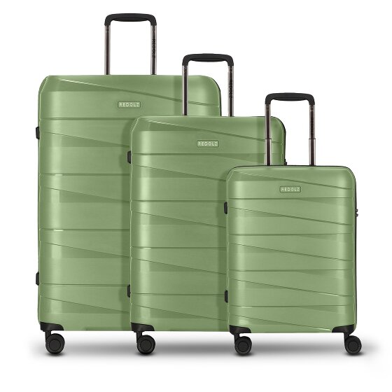 Redolz Essentials 10 3-SET 4 ruedas Set de maletas 3 piezas