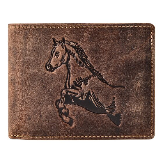Greenburry Horse Cartera Piel 12 cm