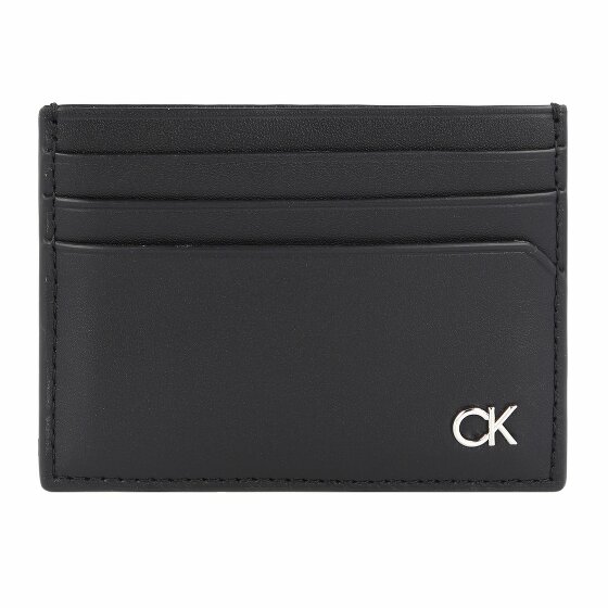 Calvin Klein Metal CK Estuche para tarjetas de crédito Piel 10 cm