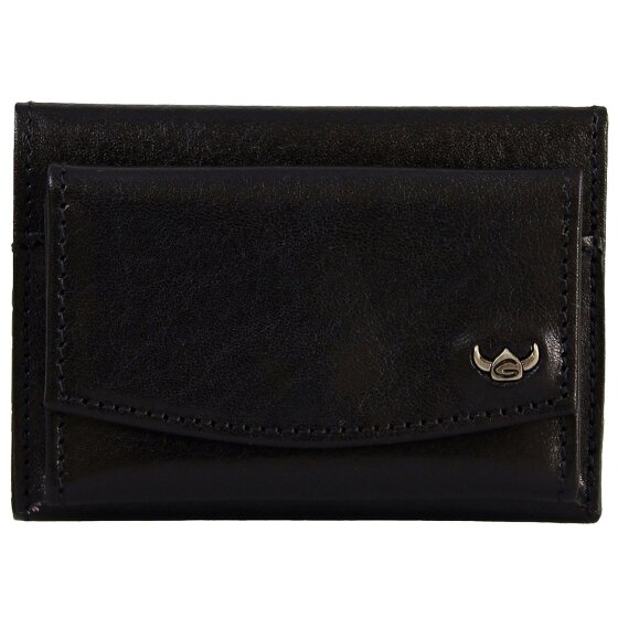 Golden Head Billetera Colorado de cuero RFID 9,5 cm