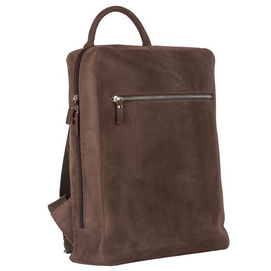Leonhard Heyden Mochila Salisbury Piel 37 cm Compartimento para portátil