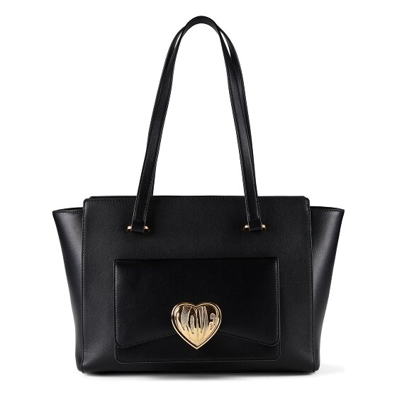 Love Moschino Victory Heart Bolsa de compras Piel 34 cm