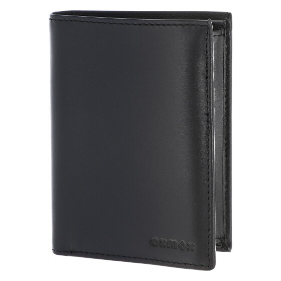 oxmox Leather Cartera Bloqueo RFID Piel natural 13 cm