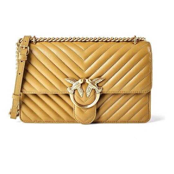 PINKO Love One Bolsa de hombro Piel 26.5 cm