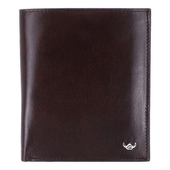 Golden Head Billetera Colorado de cuero RFID 10 cm