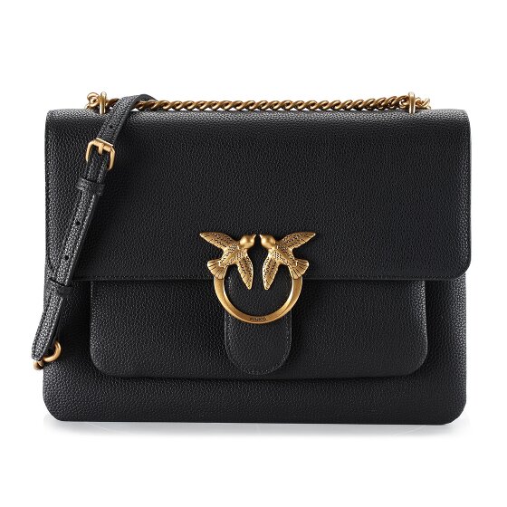 PINKO Love One Bolsa de hombro Piel 30 cm