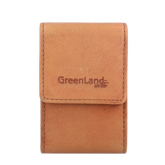 Greenland Nature GreenLand NATURE Estuche para tarjetas de crédito Protección RFID Piel 7 cm