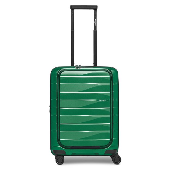 Bergpfeil Travel 4 ruedas Trolley de cabina 55 cm Compartimento para laptop Con fuelle expandible