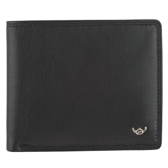 Golden Head Polo Billetera de cuero RFID 11 cm