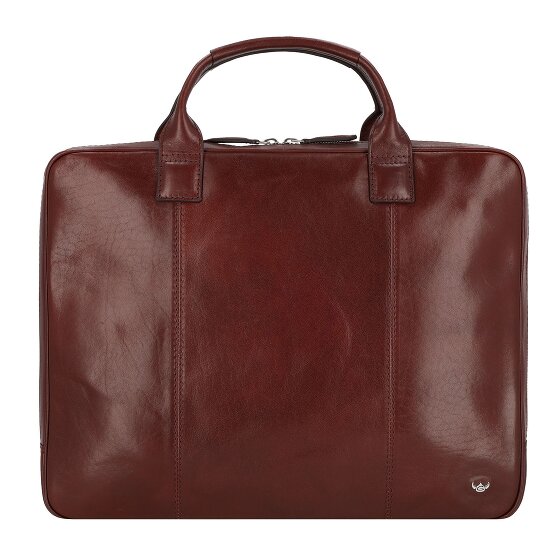 Golden Head Maletín Colorado de cuero RFID con compartimento para el portátil de 38 cm