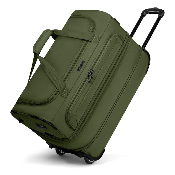 Redolz Bolsa de viaje Duffle Essentials de 2 ruedas 55 cm M con solapa de expansión