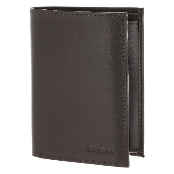 oxmox Leather Cartera Bloqueo RFID Piel natural 10 cm