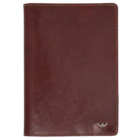 Golden Head Estuche para pasaporte de Colorado de cuero RFID de 10 cm