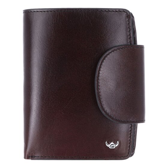 Golden Head Billetera Colorado de cuero RFID 10 cm
