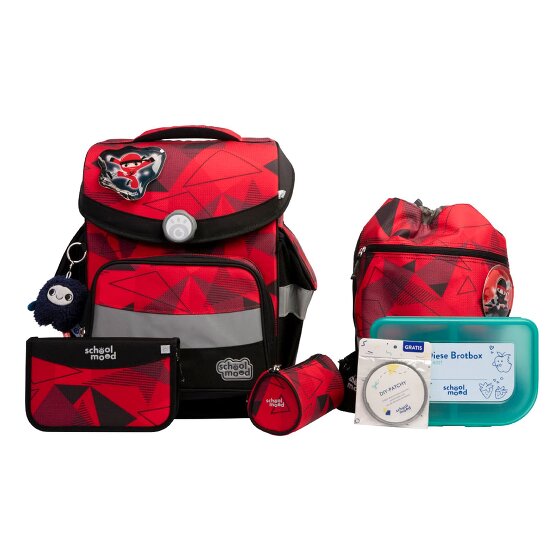 School-Mood Timeless Pro Juego de mochilas escolares 7 piezas