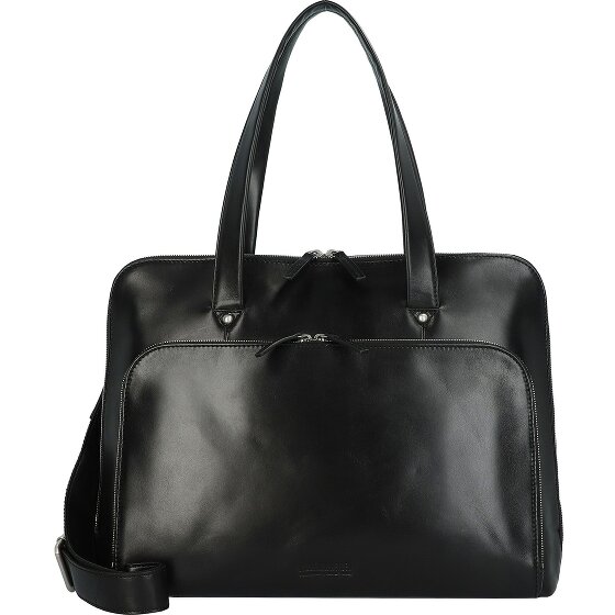 Leonhard Heyden Bolso bandolera Cambridge Piel 41 cm Compartimento para portátil