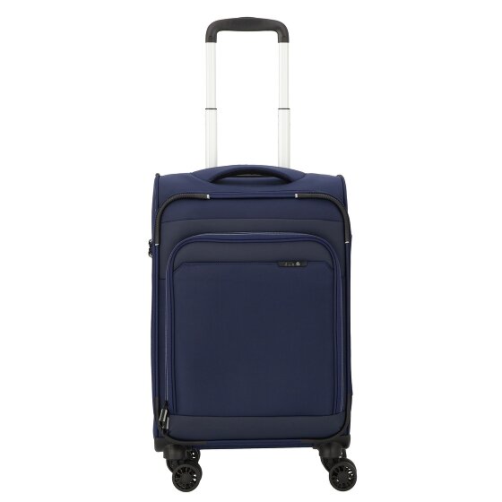 d&n Travel Line 9504 4 ruedas Carro de la cabina S 55 cm