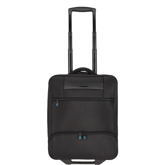 Lightpak Trolley de negocios Lando de 2 ruedas Compartimento para portátil de 46 cm