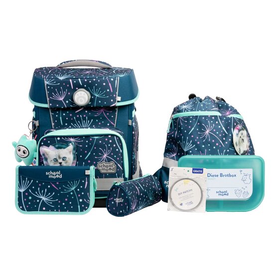 School-Mood Champion Maxx Pro Mila Juego de mochilas escolares 7 piezas