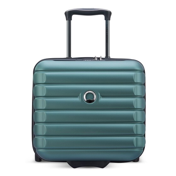 Delsey Paris Trolley de negocios Shadow 5.0 de 4 ruedas Compartimento para portátil de 38 cm con pliegue de expansión