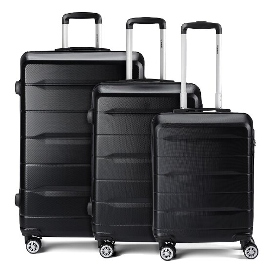 Benzi 5583 4 ruedas Juego de maletas 3 piezas