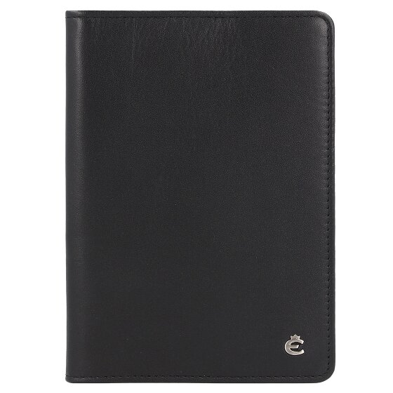 Esquire Estuche para pasaporte Harry de cuero RFID de 9,5 cm