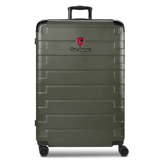 Tonino Lamborghini Trolley Milano de 4 ruedas XL 83 cm tamaño especial con pliegue extensible