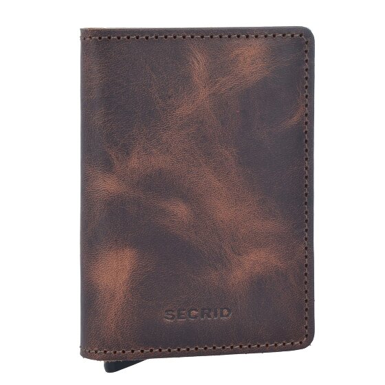 Secrid Slimwallet Vintage Cartera para tarjetas de crédito RFID Piel 6,5 cm