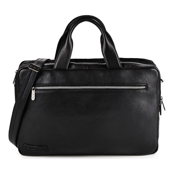 Plevier Jimmy Maletín Piel natural 31 cm Compartimento para laptop