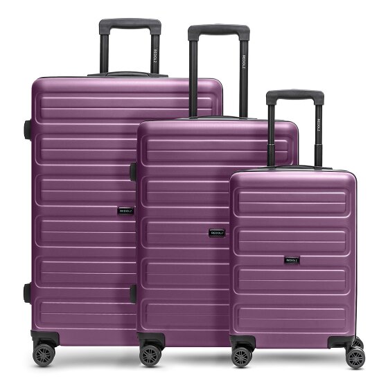 Redolz Essentials 08 3-SET 4 ruedas Set de maletas 3 piezas