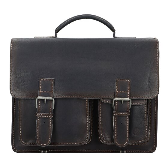 Greenburry Maletín de cuero 39 cm