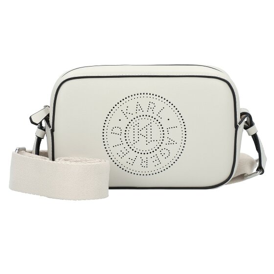 Karl Lagerfeld Circle Bolsa de hombro Piel 20 cm